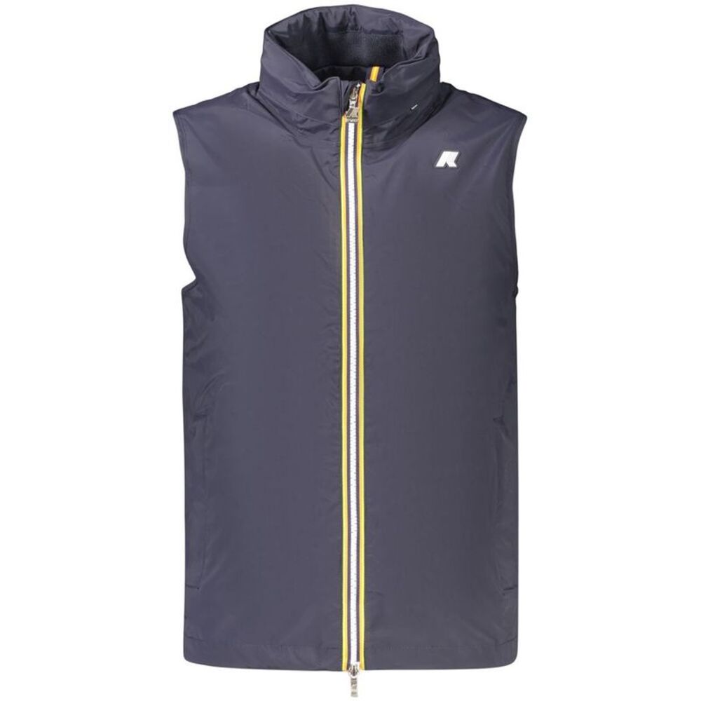 K-WAY Blue Nylon Men's Men's Jacket